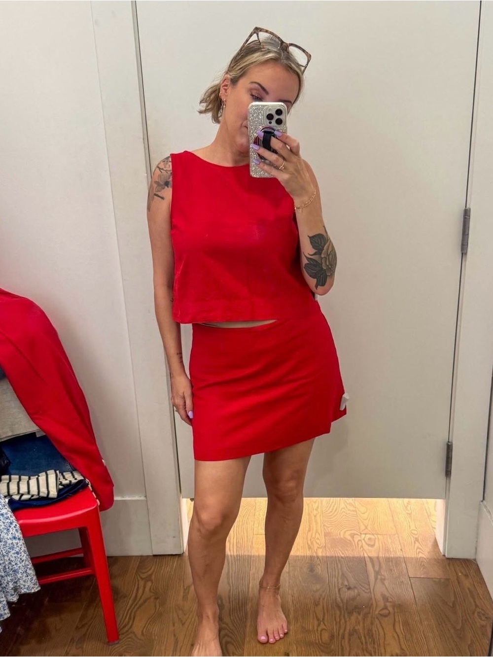 GAP Linen Skort Set